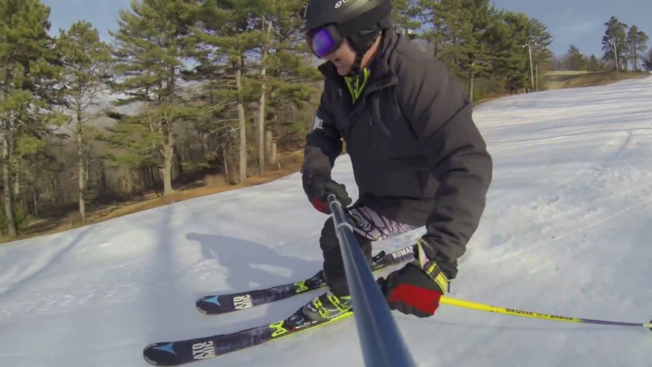 Higher speeds + sharper turns = More fun! At Victor Constant Ski Area