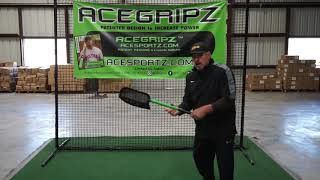 Gary Gaetti with the Catch Bat