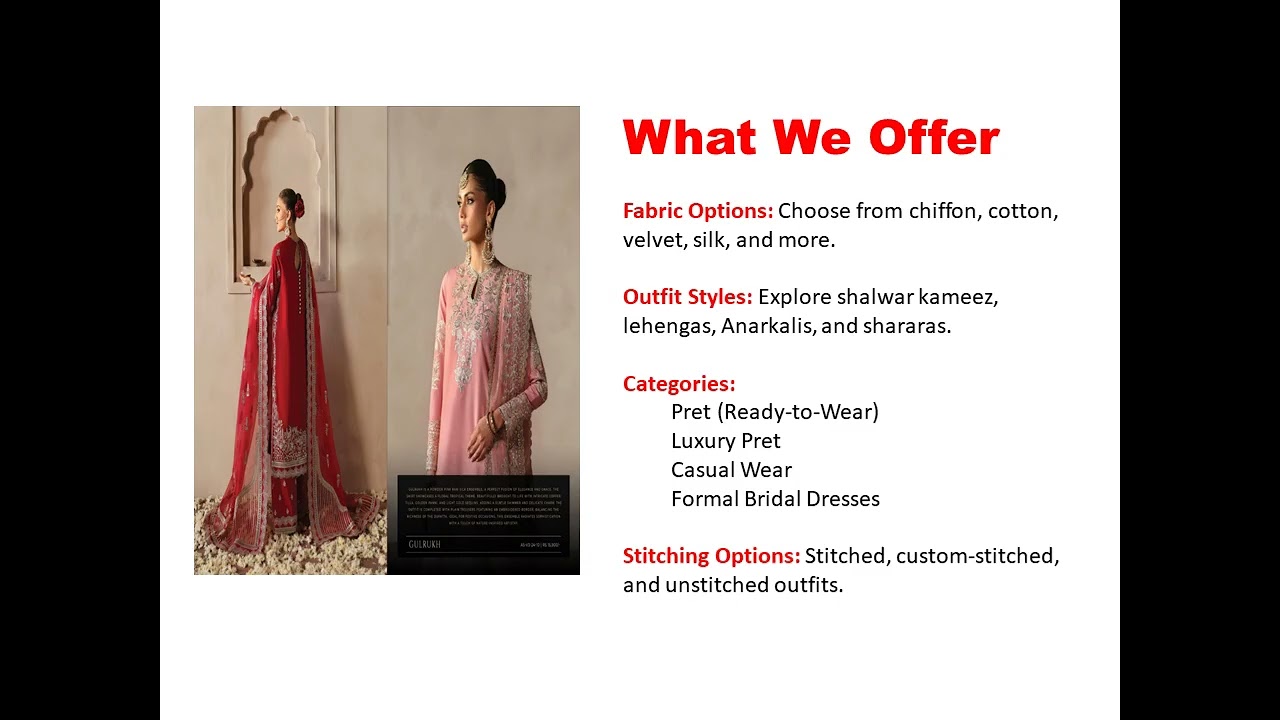 Pakistani Women Dresses Online in USA