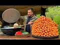 The Recipe for A Very Tasty Uzbek Pilaf made from Homemade Foodstuff