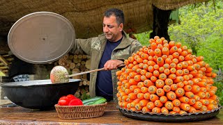 وصفة رز أوزبكي لذيذ جدًا مصنوع من منتجات منزلية!