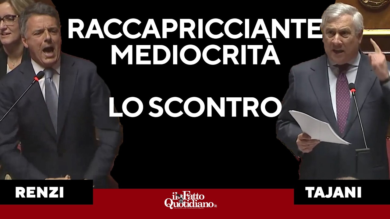 Iran, scintille Tajani-Renzi: 