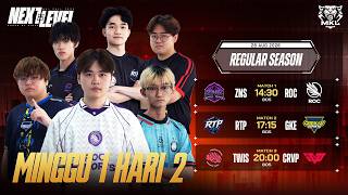 🔴 LIVE NOW | [BM] Musim Luruh 2026 | Regular Season Minggu 1 Hari 2
