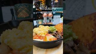 Breakfast in Edinburgh, Scotland 🏴󠁧󠁢󠁳󠁣󠁴󠁿 #breakfast #food #scotland