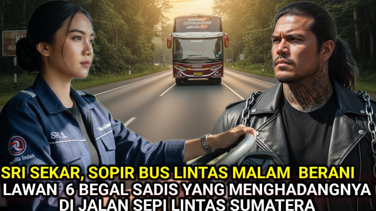AKSI VIRAL SRI SEKAR‼️ KOMPLOTAN BEGAL SALAH SASARAN DIKIRA SOPIR BUS BIASA TAPI MENGHANCURKAN...
