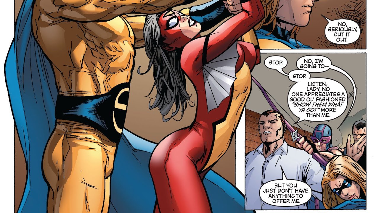 Spider Woman quiere Papear al Sentry 