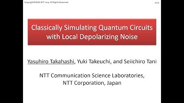 Takahashi et al. Classically Simulating Quantum Circuits with Local Depolarizing Noise