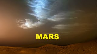 NASA's Perseverance Rover Sees Cloudy Afternoon Martian Sky || Ice Clouds On Mars