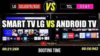 Smart TV vs Android TV // LG 32LQ570 vs TCL 32A7 - webOS vs Android TV