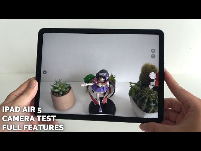 iPad Air 5 Camera test full features - YouTube