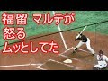 福留孝介 マルテが怒る 明らかにかなりムッとしてた 危なかった