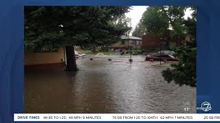 Flood prevention work on Alameda in Denver