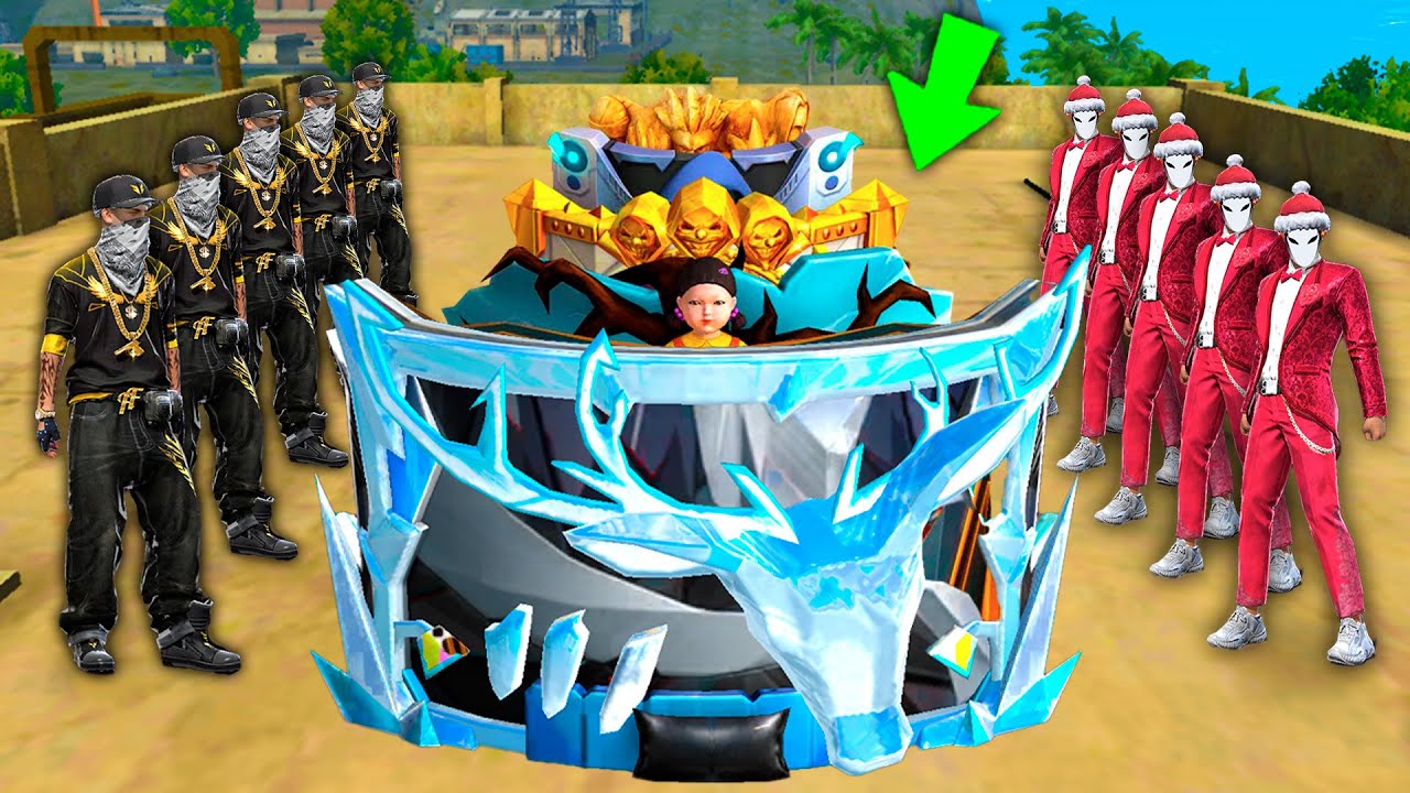 НОВАЯ БИТВА СТЕНОК И ЭМОЦИЙ ДОНАТЕРЫ vs КЛОНЫ XRAY во ФРИ ФАЕР! FREE FIRE