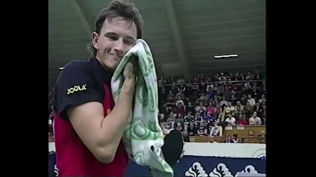 Mikael Appelgren vs Jean-Michel Saive, SOC tabletennis Final 1991