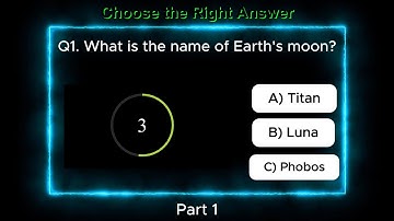 Astronomy Quiz (1) Challenge! 🌌 | Test Your Space Knowledge with MCQs!