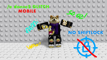 How to do /e dance2 glitch on mobile with no shiftlock! | ROBLOX