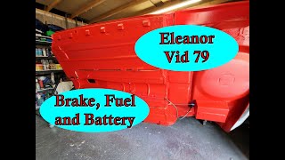 Classic Mini Restoration: Eleanor Video 79, Brake and Fuel Pipes and Battery Cable