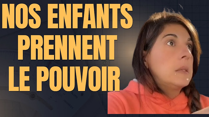 Nos ENFANTS prennent le pouvoir