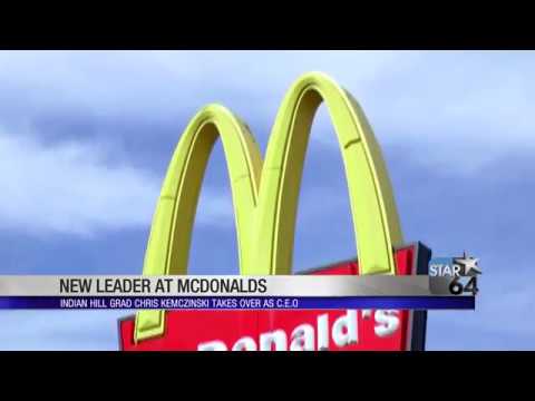 Indian Hill High School grad named McDonald's new CEO