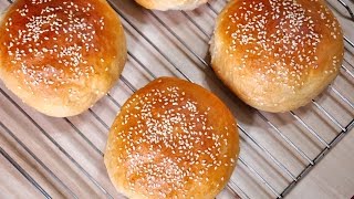 Homemade BURGER BUNS | Recipes are Simple