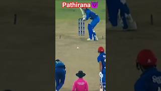 matisha pthirana👿😈👿 #cricket #ipl #cricketlover #pathiranabowling #pathiranabowlingaction #payorker