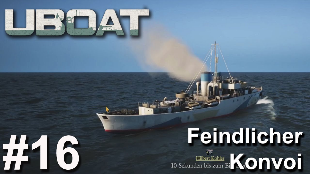 Feindlicher Konvoi Gesichtet U Boot Simulator UBOAT 16 Deutsch 