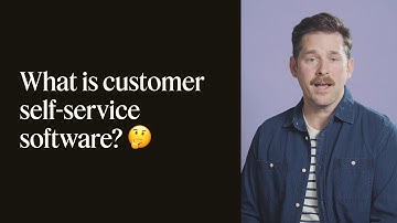 Customer self-service software: Here