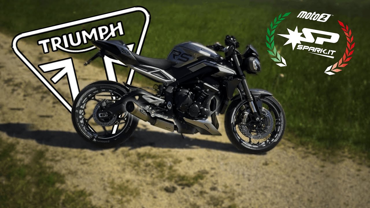 Triumph Street Triple 765 RS | Day to Night Ride | Spark Exhaust | [pure Sound]