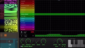 ‼️(Caution: LOUD SOUNDS!) EFFECTRIX AUv3 demo. Rozetta Collider, Fractal Bits, AUM.