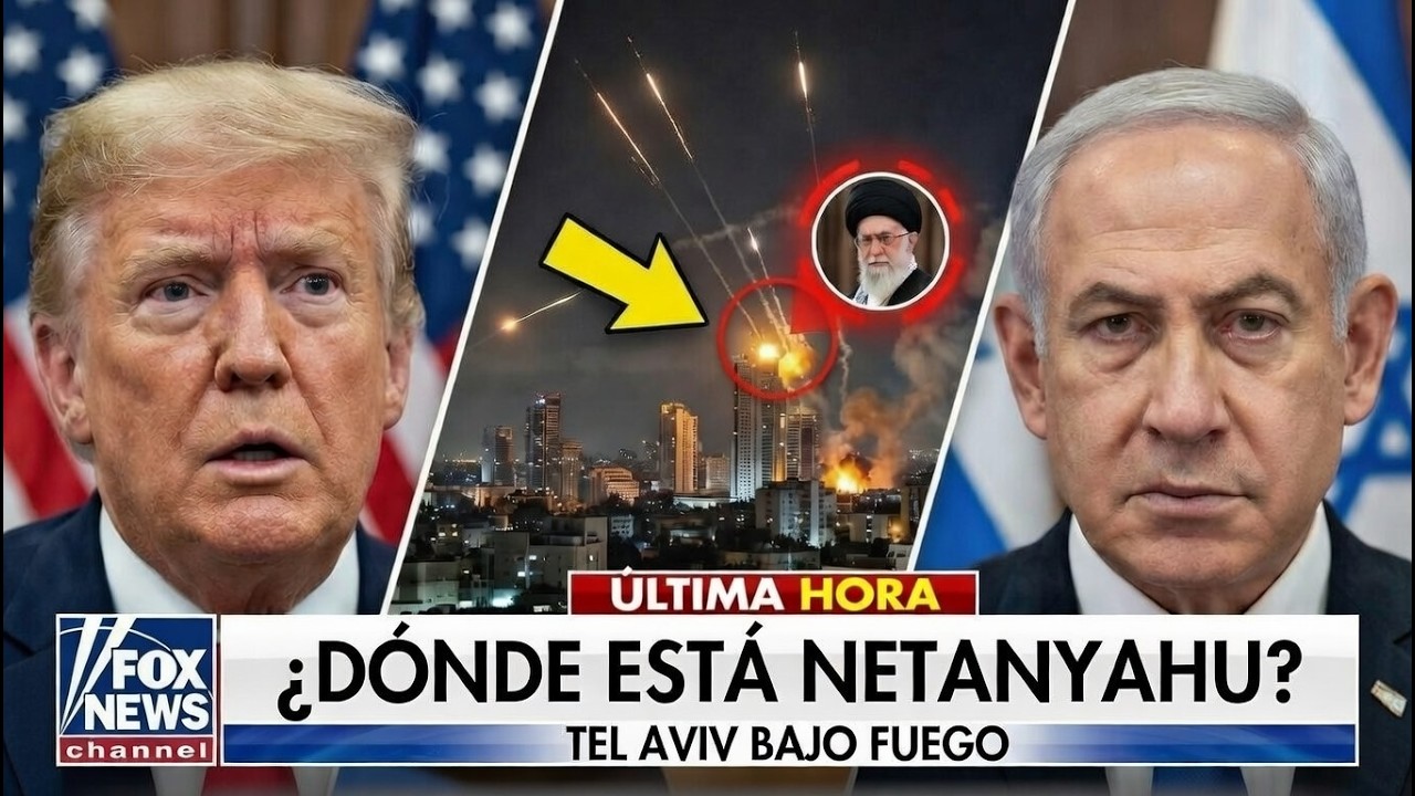 Tel Aviv bajo fuego: ¿Dónde está Netanyahu ahora?