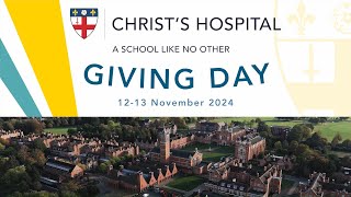 Christ's Hospital Giving Day 2024