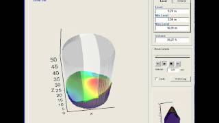 3DLevel Scanner aplikacija CEMEX  - silos Klinkera