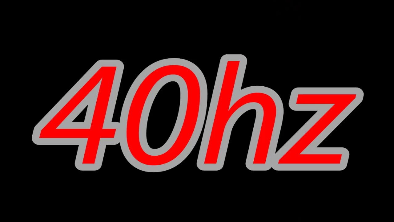40hz Test Tone Youtube 40 hz test tone by fred & sound (subwoofer adjustment) we created this track to help you test and tune audio. youtube