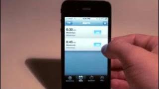 How to Set Your iPhone Alarm Clock