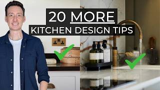 20 MORE Kitchen Design Tips In 10 Minutes ⏱️