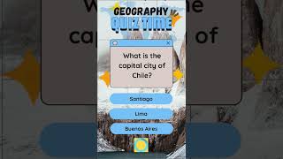 🇨🇱 #chile #quiz #trivia #game #test #exam #geography #facts #map  #viral #shorts #reels #tiktok screenshot 1