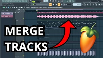 How To MERGE / Consolidate Tracks in FL Studio