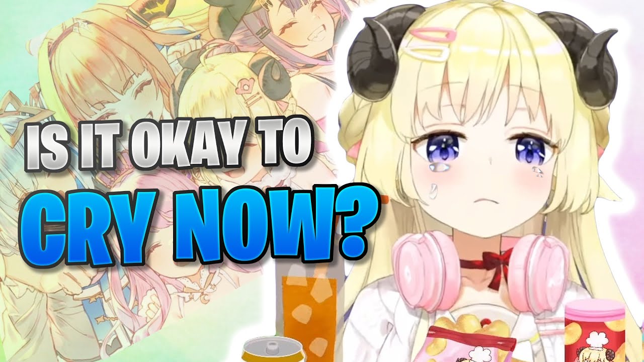 After Coco's Graduation, Watame cries after being brave for so long. [Eng sub/Hololive]