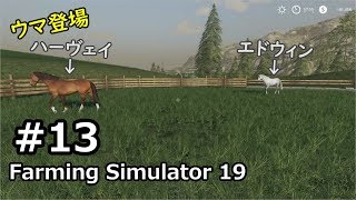 【Farming Simulator19】 #13　ウマを飼う screenshot 2