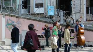 a street in Coimbra, central Portugal