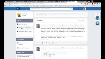How to find Folders on Edmodo