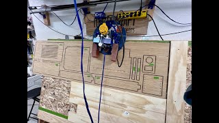 Maslow CNC cut Expedition Camper cabinetry panels