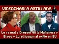 Le va mal a Dresser en la Mañanera y Brozo y Loret juegan al exilio en EU