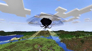 Wither Storm Mod with Distant Horizons Mod - Minecraft