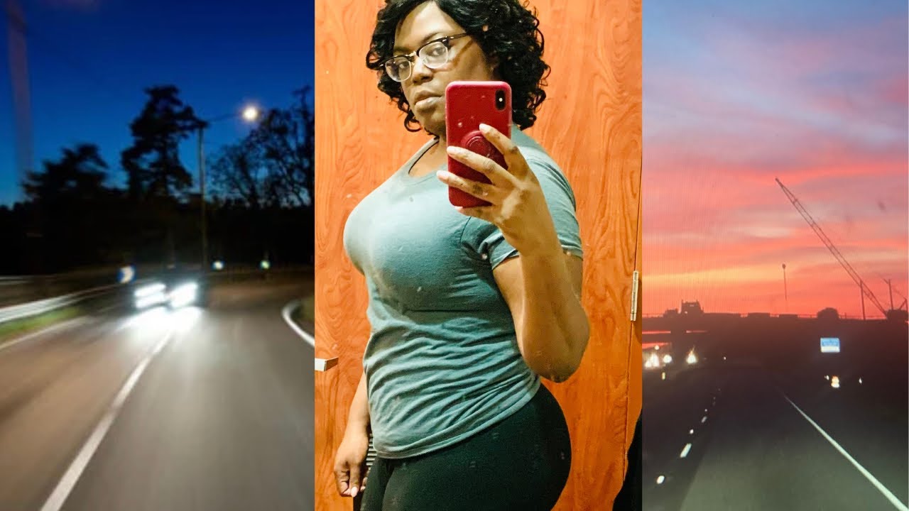 TRUCKER VLOG SPEND THE NIGHT WITH A FEMALE TRUCKER FUELING AND