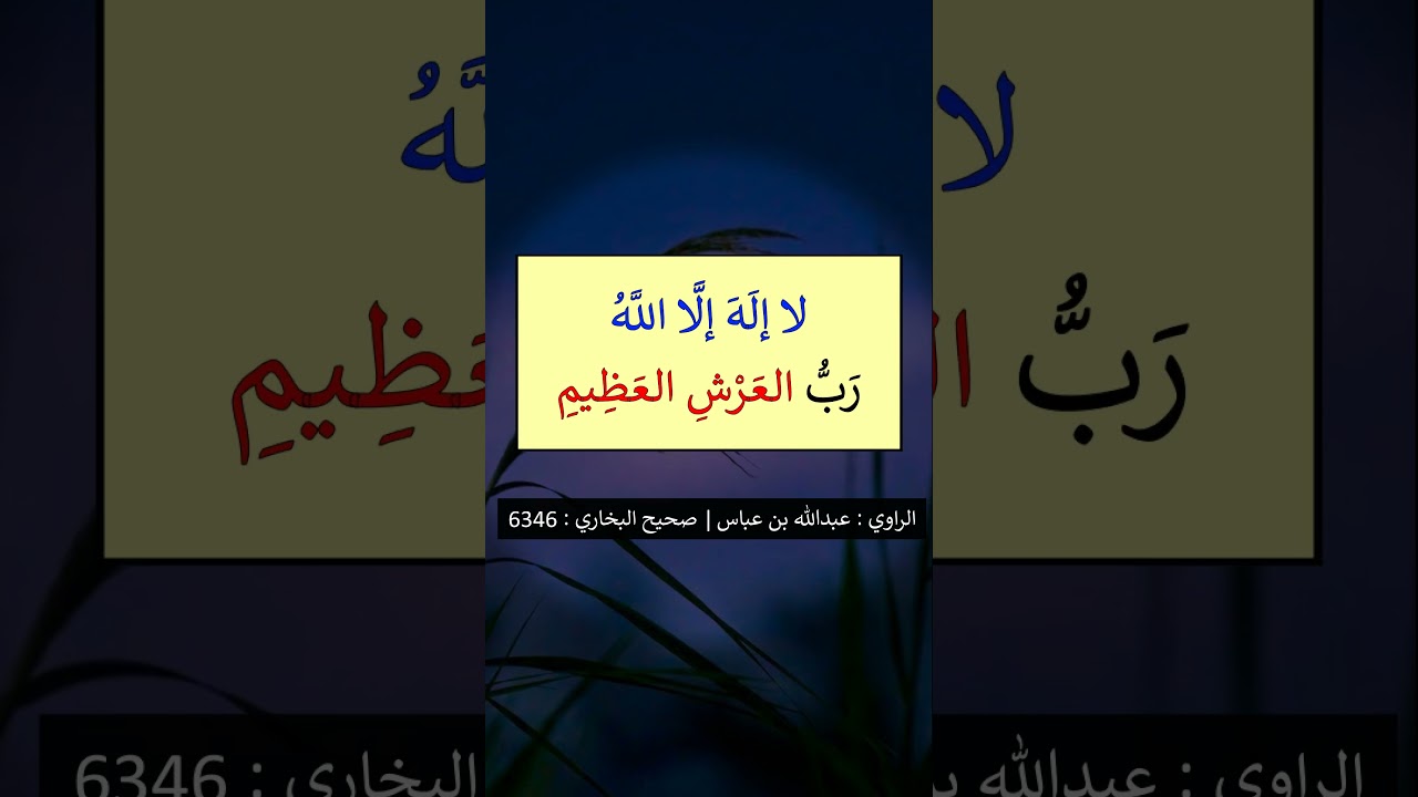 دعاء الكرب - الشيخ عبد الرزاق البدر
