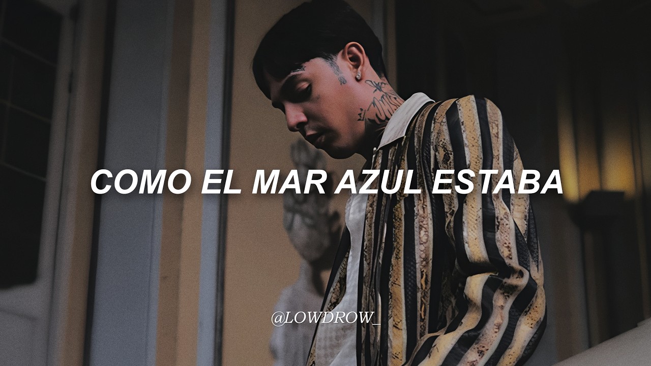 Natanael Cano - Mar Azul (Letra)