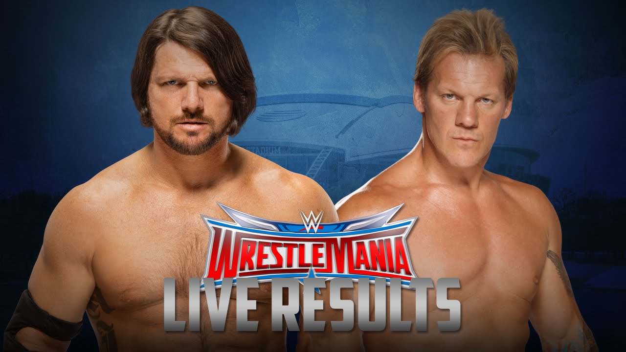 WrestleMania 32 Results Aj Styles v Chris Jericho YouTube WrestleMania 32 Results Aj Styles v Chris Jericho YouTube