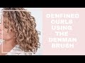 THE DENMAN BRUSH | Extreme Curl Definition with Less Frizz