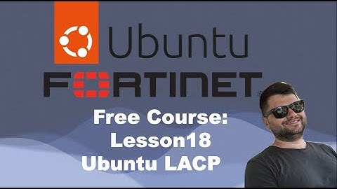 Ubuntu Bond interface with LACP Config with Netplan. Part 18